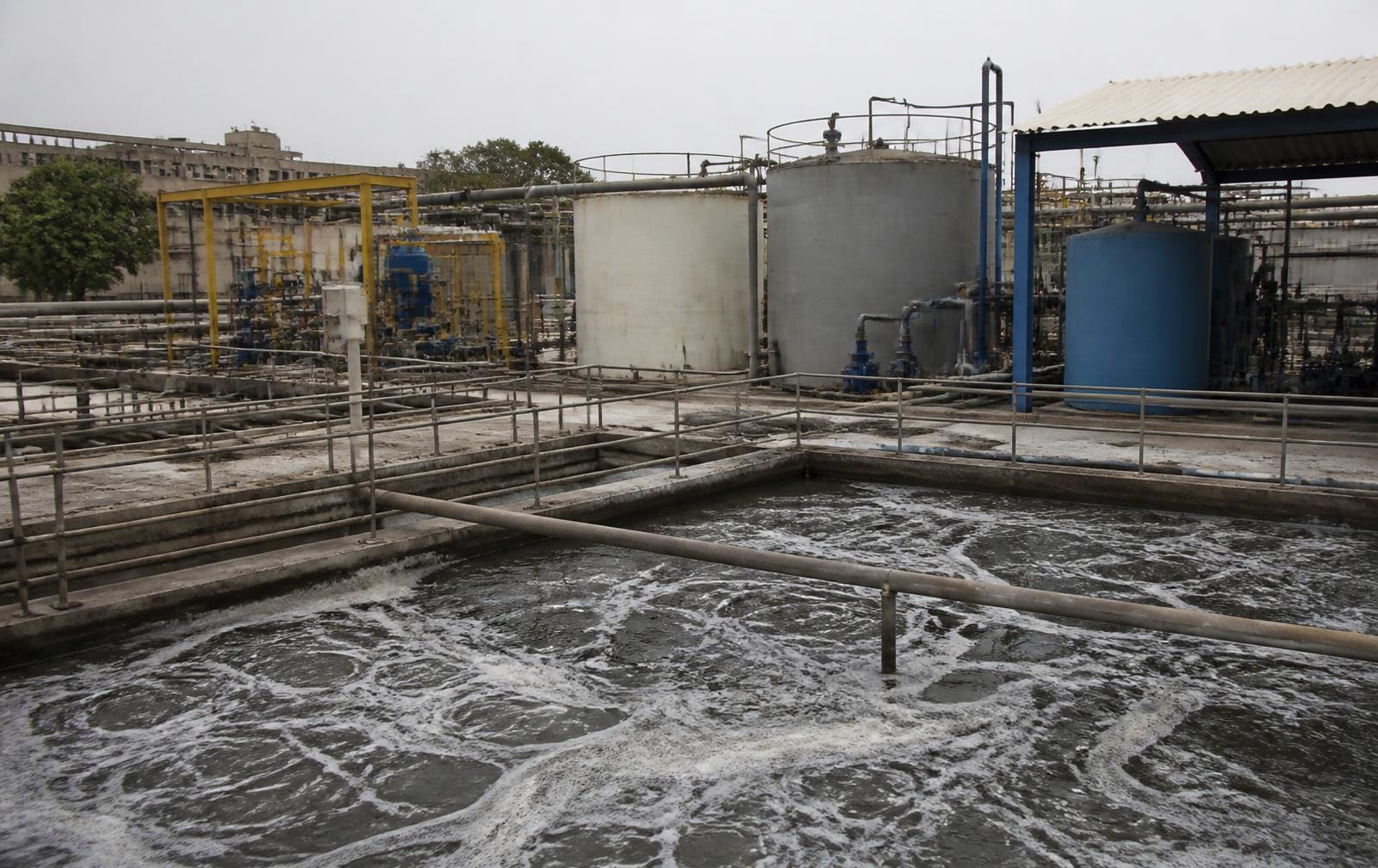 Effluent treatment plant dosing and sludge pumping