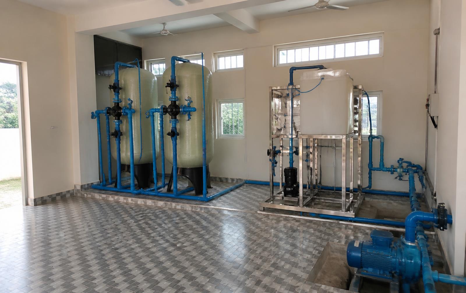 Filtration plant